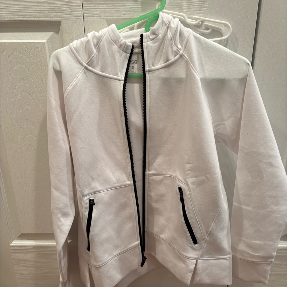 NWOT white hoodie